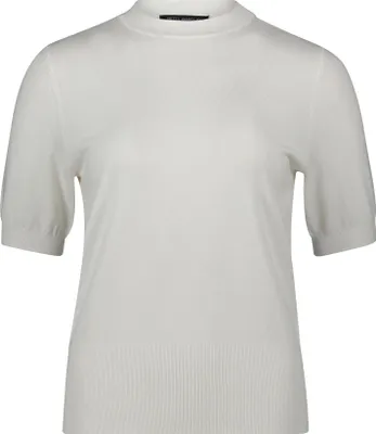 Produktbild von Betty Barclay Damen Figurbetonter Strick-Pullover mit Stehkragen, Länge 62 cm