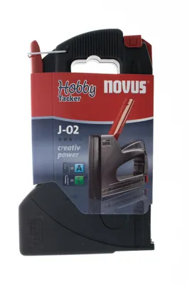 Produktbild von Novus Tacker J-02, Handtacker für Feindrahtklammern und Rundklammern bis 14 mm Länge
