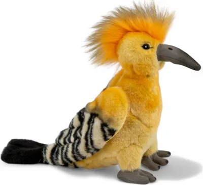 Produktbild von Carl Dick Wiedehopf Vogel ca. 22cm, Plüschtier, Stofftier, Kuscheltier 3723