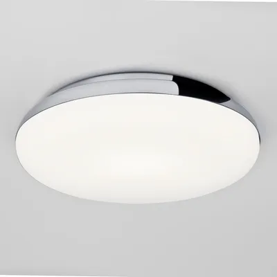 Produktbild von Deckenleuchte Ø 30cm Bad Flur Leuchte Chrom Opalglas Badleuchte Lampen