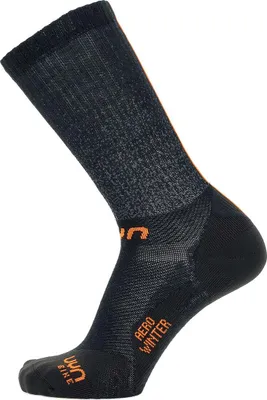 Obrázek produktu pro UYN Cycling Aero zimní ponožky pánské černé/oranžové 39-41