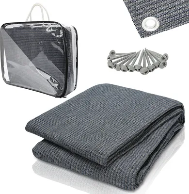 Obrázok produktu pre Fiqops markíza koberec stan koberec markíza koberec kempingové vybavenie stan plachta vodotesný vonkajšie kempovanie koberec stan podlaha piknik deka stan Underlay karavan 250x300cm