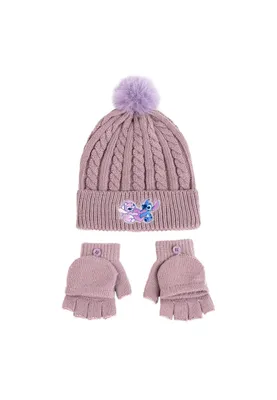 Produktbild von Disney Stitch Mü tze und Handschuhe im Set