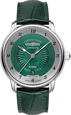 Produktbild von Zeppelin 8556-2 Herrenuhr Automatik Friedrichshafen Grün
