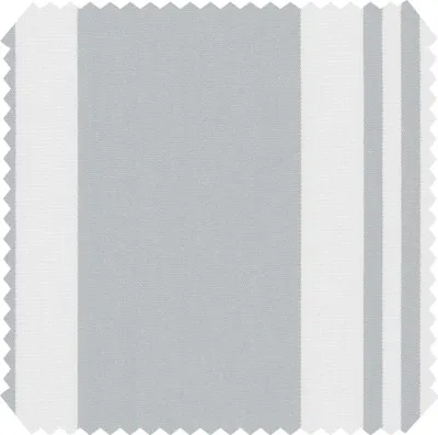 Produktbild von novely® ARAGON DUO CORDOBA UV - Premium Outdoor-Stoff - Lichtechter Möbelstoff - Polsterstoff in Baumwoll-Optik für Gartenmöbel - Pflegeleichte Meterware 1lfm - Farbe: 06-20 Grau Weiß