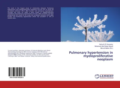 Produktbild von Pulmonary hypertension in myeloproliferative neoplasm