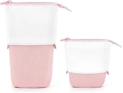 Image de Trousse d'écolière, trousse à crayons avec motif de dessin animé, rose, petite, pour filles