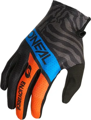 Produktbild von Oneal Matrix Shocker Kinder Motocross Handschuhe, blau/schwarz/orange, L