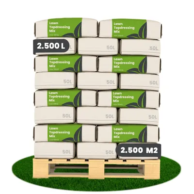 Produktbild von Rasen-Topdressing - Mischung mit Mykorrhiza und Rhizobakterien (2500 Liter für 2500m2) - Organifer