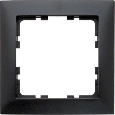 Image de Cadre Berker, simple, S.1, anthracite, mat, 1 pièce.