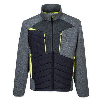 Produktbild von Portwest DX471 DX4 Hybrid-Steppjacke Metal Grey Gr. XXXL
