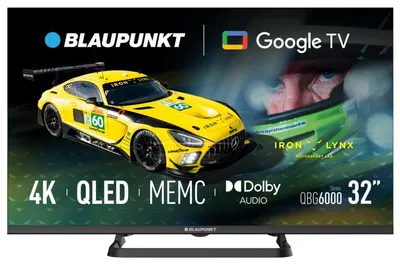 Produktbild von BLAUPUNKT 32QBG6000 QLED-Fernseher, 32 Zoll, Full HD, Google TV, WLAN, HDR, Dolby