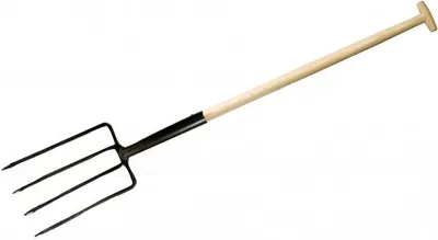 Produktbild von Pfluggabel, mit Holzgriff T