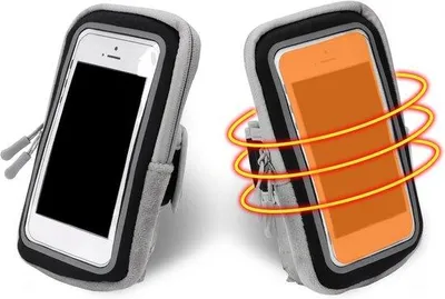 Image de Étui thermique pour téléphone avec fenêtre pour l'appareil photo et isolation thermique