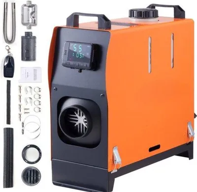 Obrázek produktu pro Vzduchový ohřívač Air Diesel – 12 V, 5 kW – s LCD displejem a úsporným režimem
