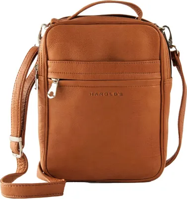 Produktbild von HAROLD'S Leder Umhängetasche Country Messengerbag Cognac hellbraun