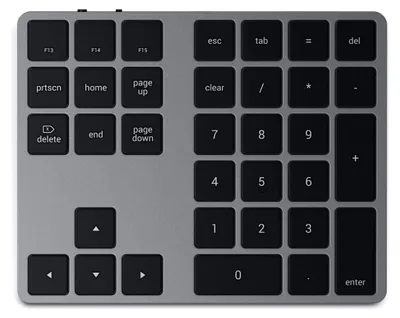 Immagine prodotto di Satechi STC0166A Tastierino Numerico Bluetooth Wireless per Apple Grigio
