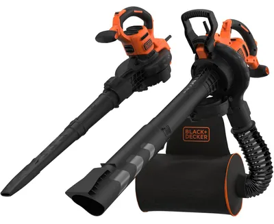 Produktbild von 3-in-1 Elektro-Laubsauger BEBLV300-QS, Laubsauger/Laubbläser (schwarz/orange, 3.000 Watt)