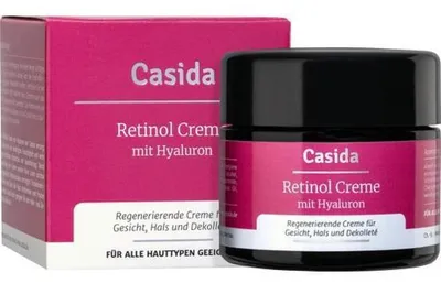 Productafbeelding van Retinol crème - regenererend met hyaluronzuur, 50 ml