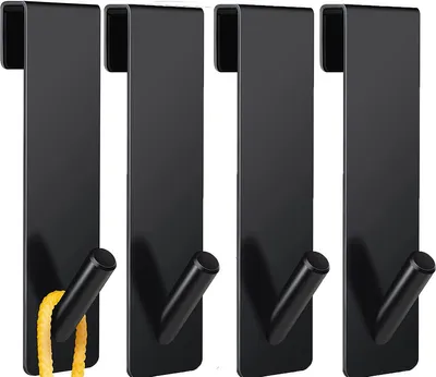 Produktbild von Bohrungsfreier Duschhaken – Handtuchhalter für das Badezimmer (4 Stück)