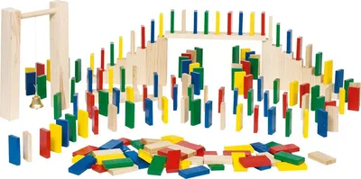 Obrázek produktu pro Domino rallye v bavlněném sáčku