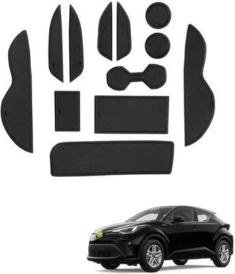 Produktbild von Toyota C-HR Hybrid Antislipmatten PVC Rubberen Matten C-HR Interieurmat