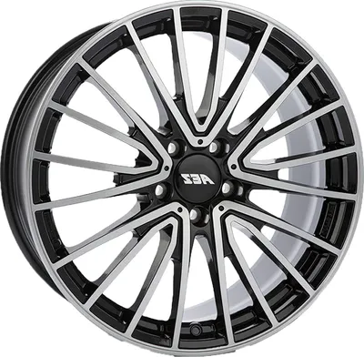 Produktbild von ALUFELGE AEZ Berlin dark 8.5x19 5x114.3 ET 40 BLACK/POLISHED