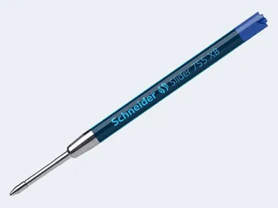 Produktbild von Kugelschreiber-Mine blau 755 XB SLIDER
