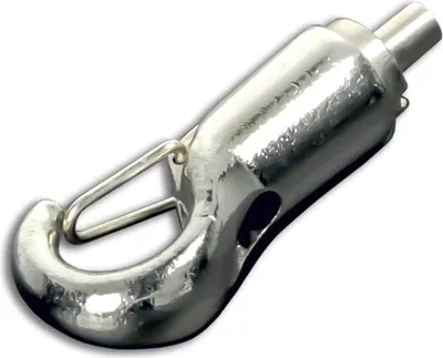 Produktbild von ISOLED Drahtseilhalter Haken mit Aushängesicherung für Stahlseil 1,2-1,5mm