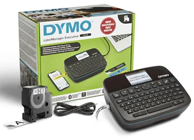 Produktbild von DYMO LabelManager Executive 640CB, QWERTY, Farbe, Verkabelt & Kabellos, Schwarz