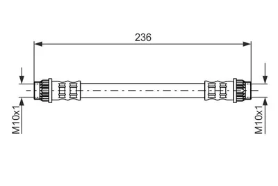 Produktbild von Bosch Bremsschlauch  1 987 476 703