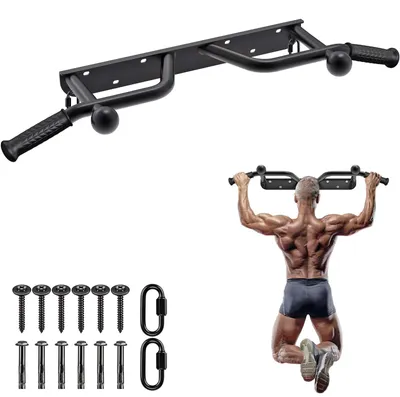 Obrázek produktu pro Klimmzugová tyč pro montáž na zeď - Nosnost až 227 KG