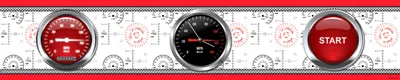 Immagine prodotto di Carta da parati autoadesiva Disney Cars rosso e bianco - 600001 - 14 x 500 cm