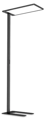 Produktbild von Stehleuchte Modern Comfort Metall Schwarz Led 76W K Warmes Licht 3000K