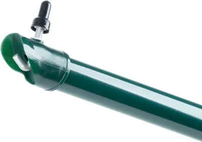 Zdjęcie produktu dla Słupek Strend Pro METALTEC, ocynkowany + PVC, zielony, RAL 6005, 38/1500/1,25 mm