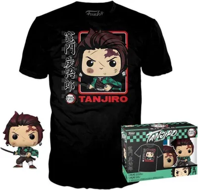 Obrázek produktu pro FK62491S - Demon Slayer POP! tee vinylová figurka tričko Tanjiro velikost S