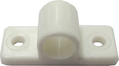 Image de Guide blanc pour tringles à crémaillère