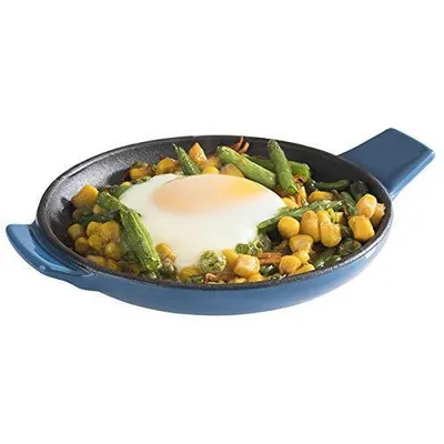 Obrázek produktu pro APS litinová servírovací pánev, výška: 20 mm, ø: 130 mm, modrá
