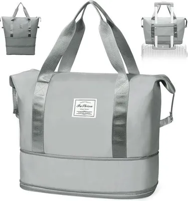 Produktbild von Famanu Reisetasche Faltbar - Grau