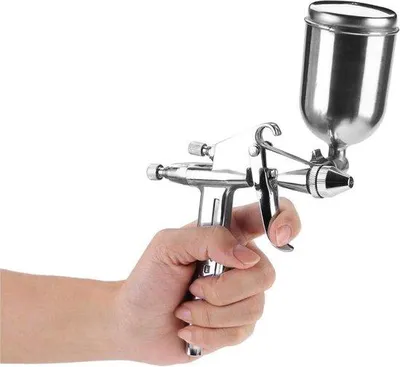 Produktbild von Spritzpistole 0,5 mm Düse 125 ml Lackierpistole für Auto, Möbel