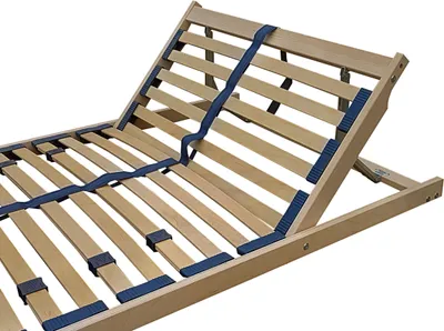 Produktbild von 70.32-12 FV Federholzrahmen Lattenrost 120x200 cm Kopfteil verstellbar