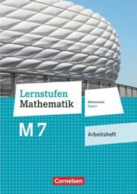 Obrázek produktu pro Lernstufen Mathematik - Mittelschule Bayern 2017 - 7. Jahrgangsstufe