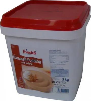 Produktbild von Frischli Sahne-Pudding Karamel wie selbstgemacht in optimaler Konsistenz 5000g