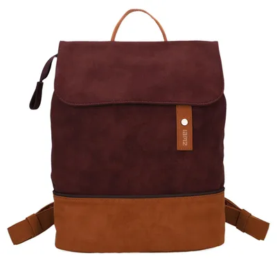 Produktbild von zwei Jana JR13 - Rucksack 35 cm (nubuk-cognac)