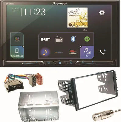 Produktbild von Pioneer SPH-DA230DAB Bluetooth Autoradio Einbauset für Kia Sorento JC Rio DC Carnival