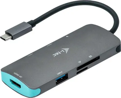 Image de I-TEC i-tec Metal USB-C Nano Dock 4K HDMI + Power Delivery 100 W