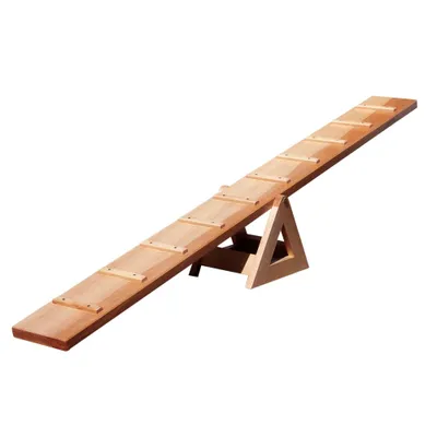 Produktbild von EDUPLAY 170-256 Laufwippe, aus Holz, natur (1 Stück)