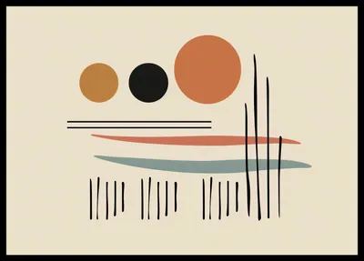 Immagine prodotto di Poster 59,4x42 cm Illusione dell'orizzonte
