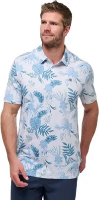 Image de Polo à manches courtes Travis Mathew Featherweight Island, blanc, taille S, homme, blanc, taille S