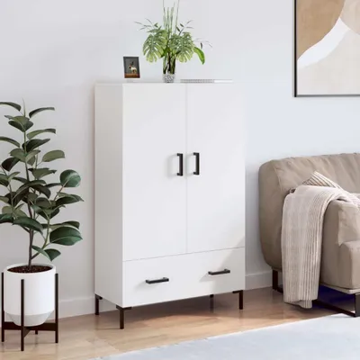 Produktbild von vidaXL Highboard Weiß 69,5x31x115 cm Holzwerkstoff